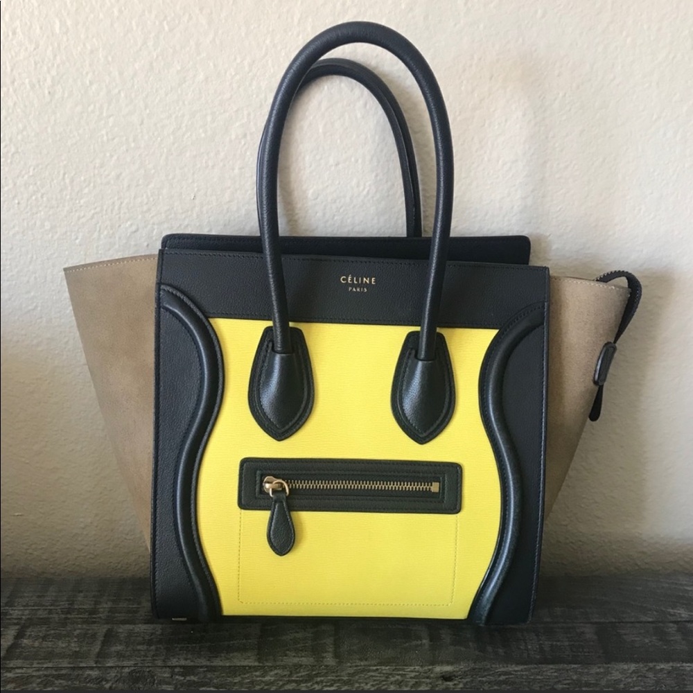 Celine micro luggage bag